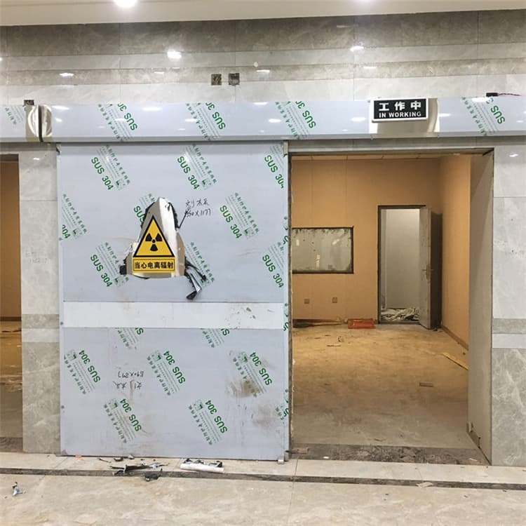 济源双扇电动防护铅门